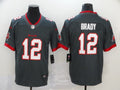Men's Tampa Bay Buccaneers Tom Brady #12 Gray Game Jersey1