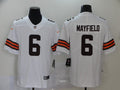 Men's Cleveland Browns Baker Mayfield #6 White Game Jersey1