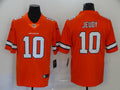 Men's Denver Broncos Jerry Jeudy #10 Orange Game Player Jersey1