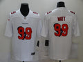 Men's Houston Texans J.J. Watt #99 White Game Jersey1