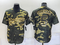 Men's Los Angeles Dodgers Freddie Freeman #5 Camouflage Replica Baseball Jersey1
