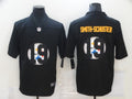 Men's Pittsburgh Steelers #19 JuJu Smith-Schuster Black Team Game Jersey1