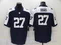 Men's Dallas Cowboys Trevon Diggs #27 Navy Game Jersey1