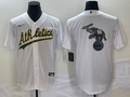 Men's Oakland Athletics White Home Replica Game Jersey