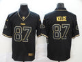 Men's Kansas City Chiefs #87 Travis Kelce Black Alternate Game Jersey1