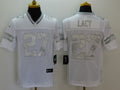 Men's Green Bay Packers Eddie Lacy #27 White Game Jersey1