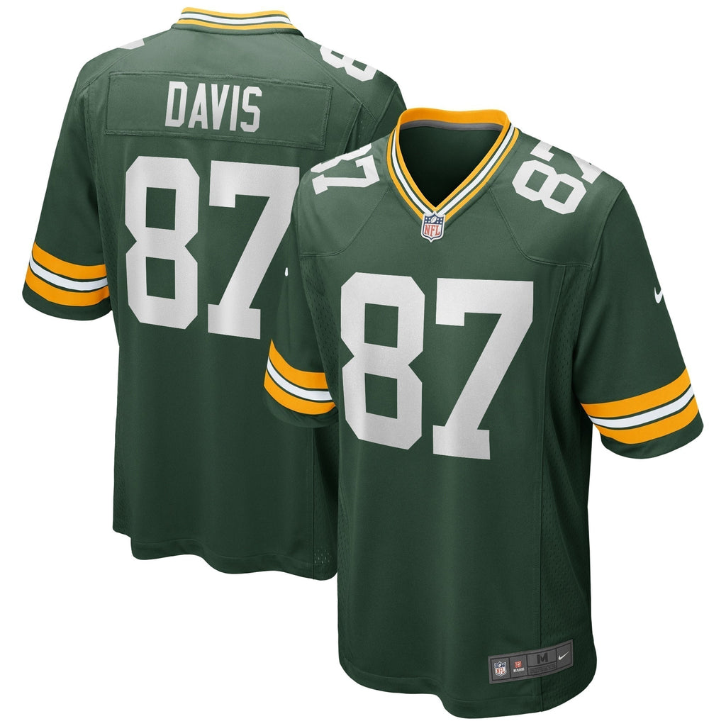 Willie Davis Green Bay Packers Nike Game Retired   Jersey - Green