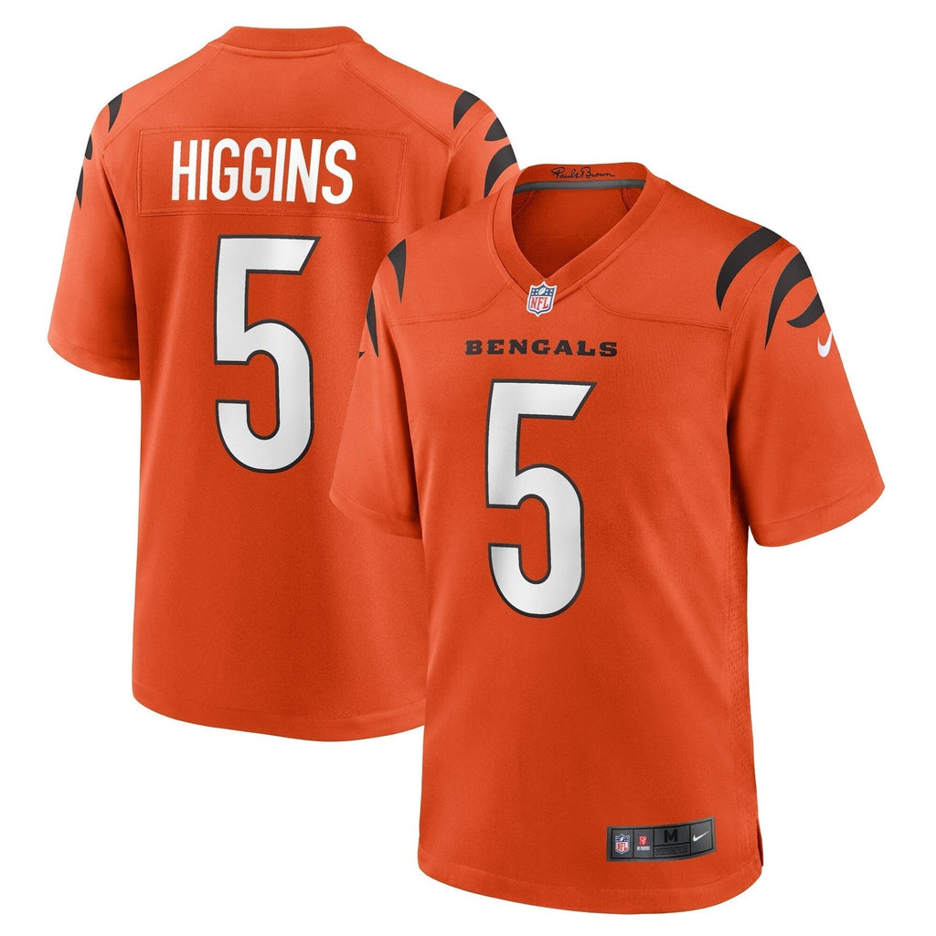 Tee Higgins Cincinnati Bengals Nike Alternate Game   Jersey - Orange