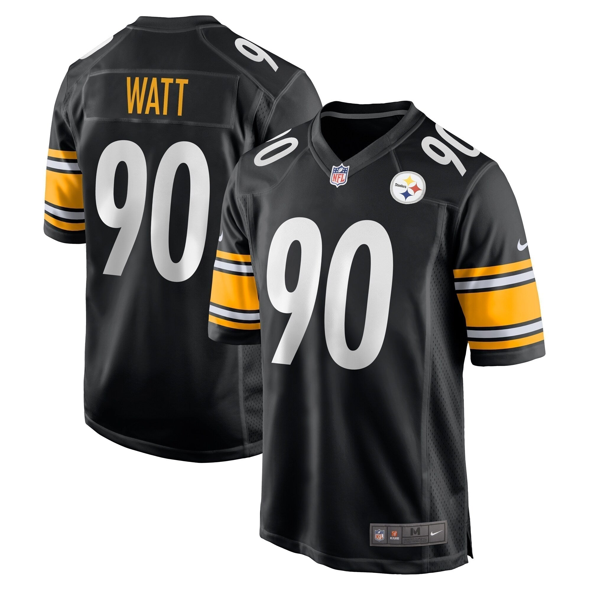 T.J. Watt Pittsburgh Steelers Nike Game Jersey - Black