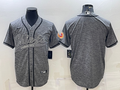Men's Kansas City Chiefs Grey Blank Jersey1