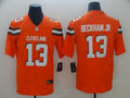 Men's Cleveland Browns Odell Beckham Jr. Orange Game Jersey1