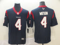 Men's Deshaun Watson Houston Texans #4 Vapor Limited Jersey1 - Navy