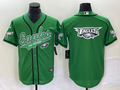 Men's Philadelphia Eagles Kelly Green Game Jersey1