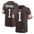 Juan Thornhill Cleveland Browns Nike Game   Jersey - Brown