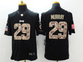 Men's Philadelphia Eagles DeMarco Murray #29 Black Game Player Jersey1