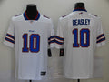 Men's Buffalo Bills Cole Beasley #10 White Game Player Jersey1