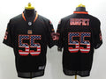 Men's Cincinnati Bengals Vontaze Burfict #55 Black Game Jersey1
