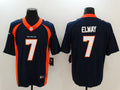 Men's Denver Broncos John Elway #7 Navy Game Player Jersey1