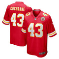 Jack Cochrane Kansas City Chiefs Nike Game   Jersey - Red