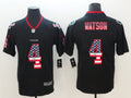 Men's Houston Texans Deshaun Watson #4 Black Authentic Game Jersey1