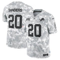 Barry Sanders Detroit Lions Salute To Service 2024 Jersey