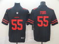 Men's San Francisco 49ers Dee Ford #55 Black Game Jersey1