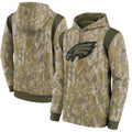 Men's Philadelphia Eagles NFL 2021 Salute to Service Hoodie1 Camouflage