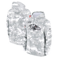Men's Baltimore Ravens Arctic Camo 2024 Salute to Service Club Fleece Pullover Hoodie1