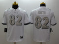 Men's Baltimore Ravens Torrey Smith #82 White Game Jersey1