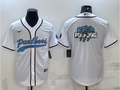 Men's Carolina Panthers White Game Jersey1