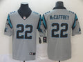Men's Carolina Panthers Christian McCaffrey #22 Gray Inverted Legend Jersey1