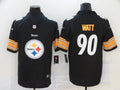 Men's Pittsburgh Steelers T.J. Watt Black Alternate Player Game Jersey1