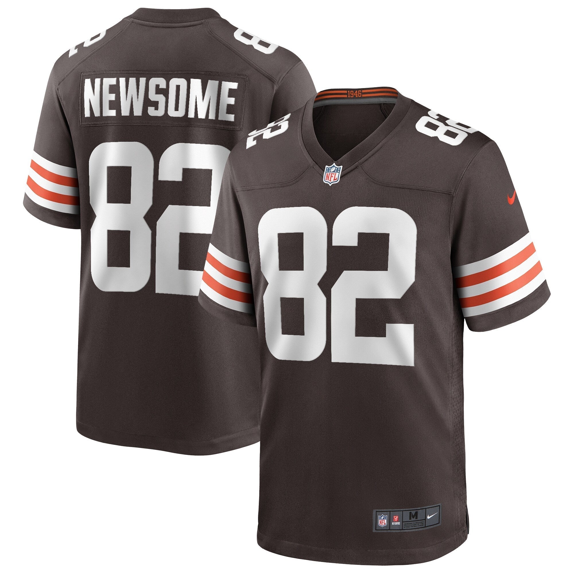 Ozzie Newsome Cleveland Browns Nike Game Retired   Jersey - Brown