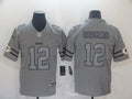Men's Green Bay Packers Aaron Rodgers #12 Gray Game Jersey1