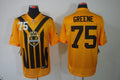 Men's Pittsburgh Steelers Joe Greene #75 Gold Game Jersey1