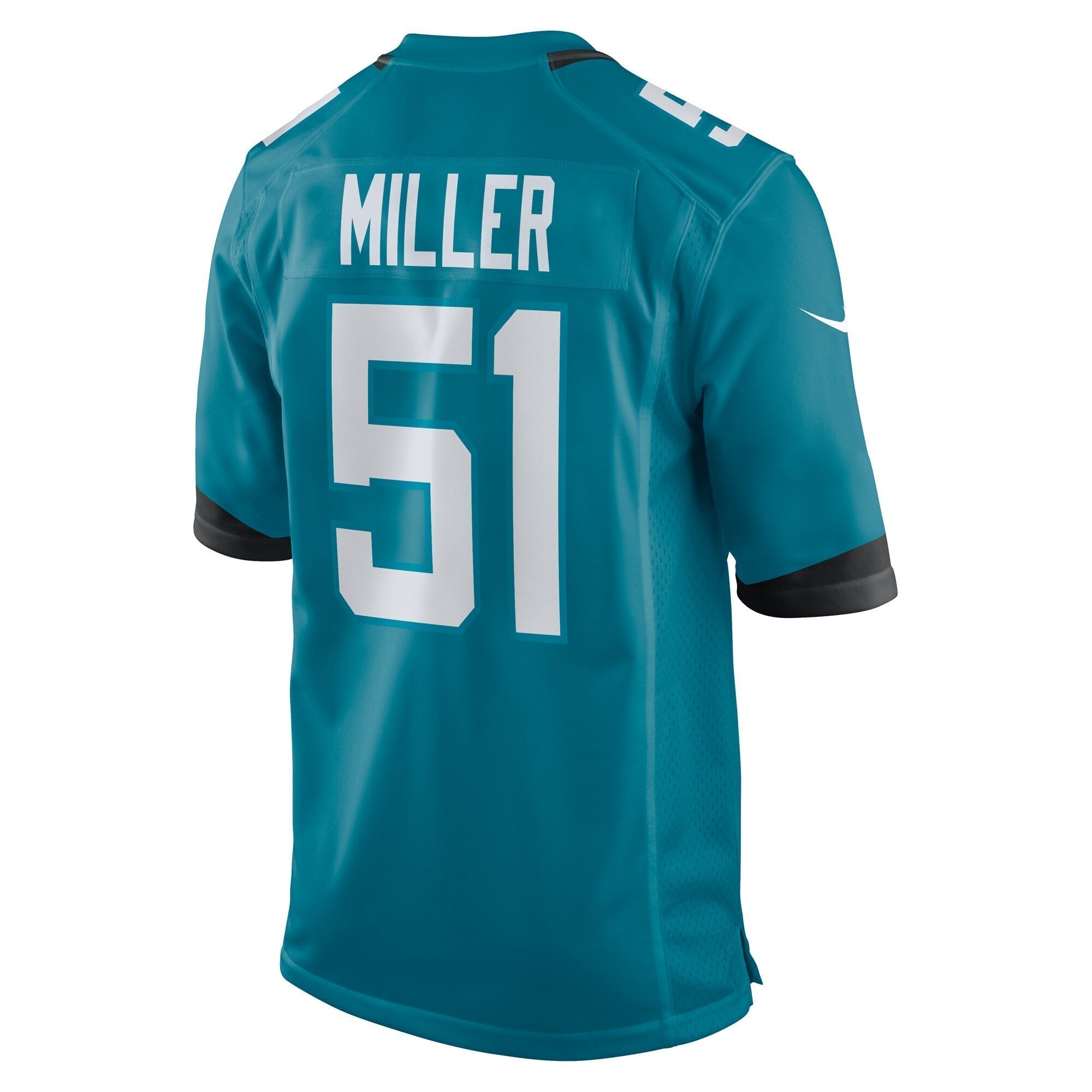 Ventrell Miller Jacksonville Jaguars Nike  Game Jersey -  Teal