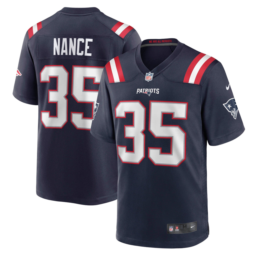 Jim Nance New England Patriots Nike Retired   Jersey - Navy