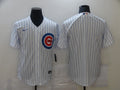 Men's Chicago Cubs White Home Blank Replica Jersey1