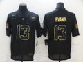Men's Tampa Bay Buccaneers Mike Evans #13 Black Player Game Jersey1