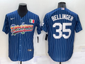 Men's Los Angeles Dodgers Cody Bellinger #35 Blue Authentic Game Jersey1