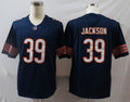 Men's Chicago Bears Eddie Jackson #39 Navy Game Player Jersey1