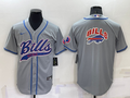 Men's Buffalo Bills Gray Game Jersey1