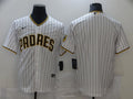 Men's San Diego Padres White Home Blank Replica Jersey