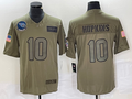 Men's Tennessee Titans DeAndre Hopkins #10 Brown Game Jersey1