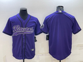 Men's Baltimore Ravens Purple Blank Jersey1