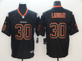 Men's Denver Broncos Phillip Lindsay #30 Black Game Jersey1
