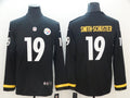 Men's Pittsburgh Steelers #19 JuJu Smith-Schuster Black Authentic Game Jersey1