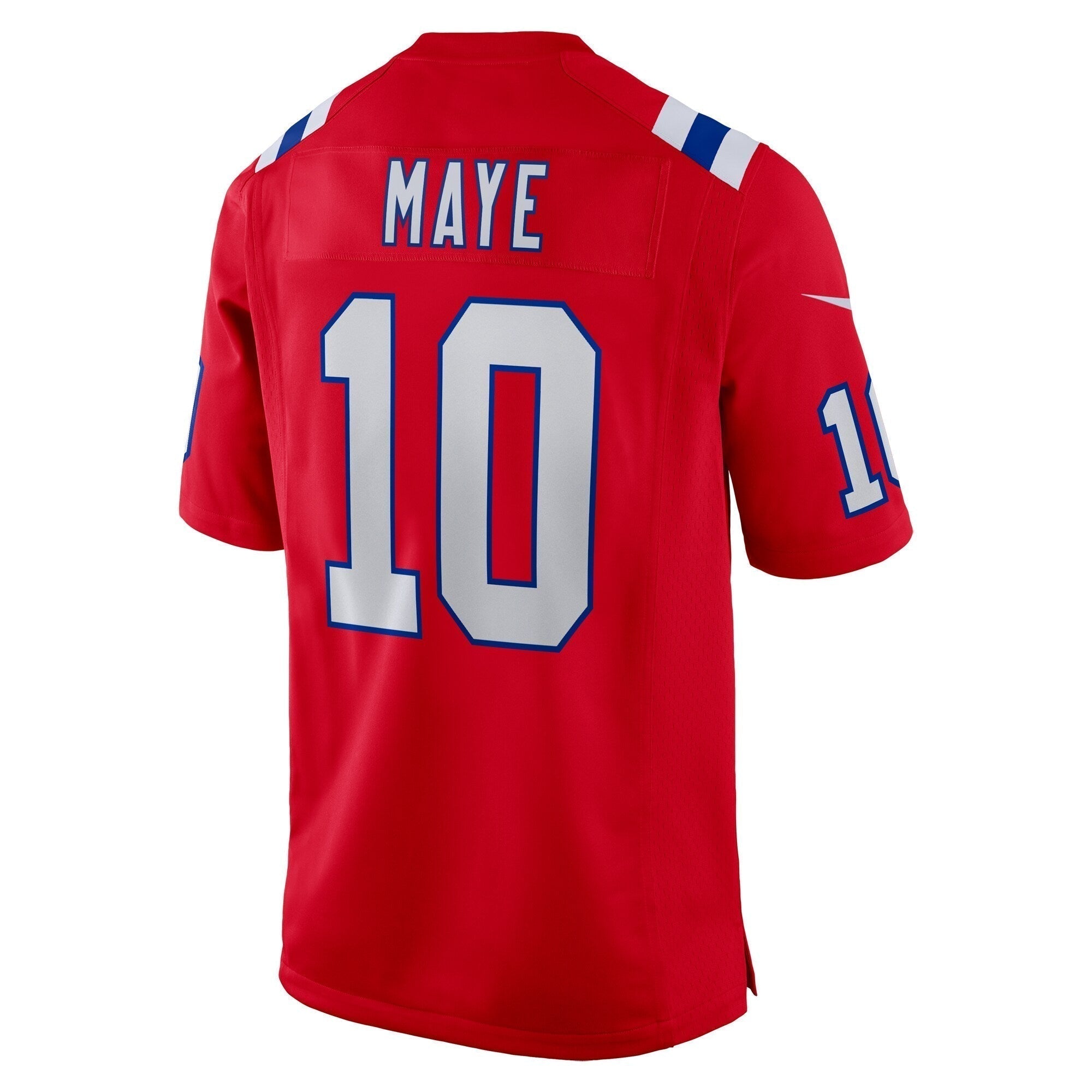 Drake Maye New England Patriots Nike    Game Jersey - Red