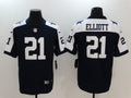 Men's Dallas Cowboys #21 Ezekiel Elliott Jersey1 Navy