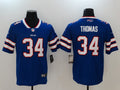 Men's Buffalo Bills Thurman Thomas #34 Blue Game Player Jersey1